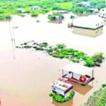 सोलापूर जिल्ह्यात पुन्हा पाऊस; महापुराचा विळखा कायम, वीज उपकेंद्रे पाण्यात, 50 गावे अंधारात