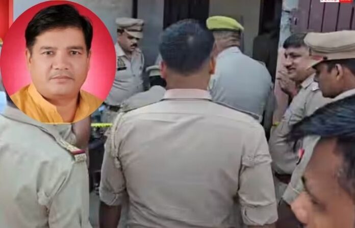 up bjp leader murder
