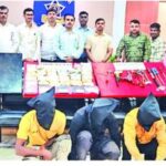 मंदिरांमध्ये चोरी करणाऱ्या टोळीकडून 15 गुन्हे उघड, अहिल्यानगर गुन्हे शाखेची कारवाई; 15 गुन्हे उघडकीस