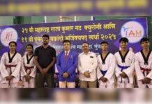 Sindhudurg News – राज्यस्तरीय तायक्वांदो स्पर्धेत प्रज्योती जाधवने सुवर्णपदक पटकावले, प्रणव कुडाळकरची कांस्यपदकावर मोहोर