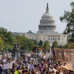 डोनाल्ड ट्रम्प यांच्या धोरणांविरुद्ध अमेरिकेत आंदोलन पेटलं, ‘नो किंग्ज’ निदर्शनात हजारो लोक रस्त्यावर उतरले