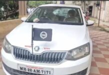 भाजपला मतदान करूनही आमचे हाल, परभणीत शेतकर्याने जिल्ह्याधिकार्यांची गाडी फोडली!