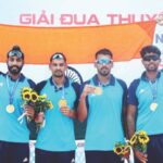 हाय फोंगच्या पाण्यावर हिंदुस्थानची लाट, आशियाई रोइंग स्पर्धेत हिंदुस्थानची पदकदशमी