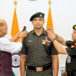 ऑलिंपिक सुवर्णपदक विजेता नीरज चोप्राला लेफ्टनंट कर्नल मानद उपाधी, संरक्षणमंत्र्यांच्या हस्ते सन्मान