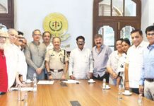 सत्याच्या मोर्चाची तयारी जोरात, सर्वपक्षीय नेत्यांची पोलीस आयुक्तांशी चर्चा