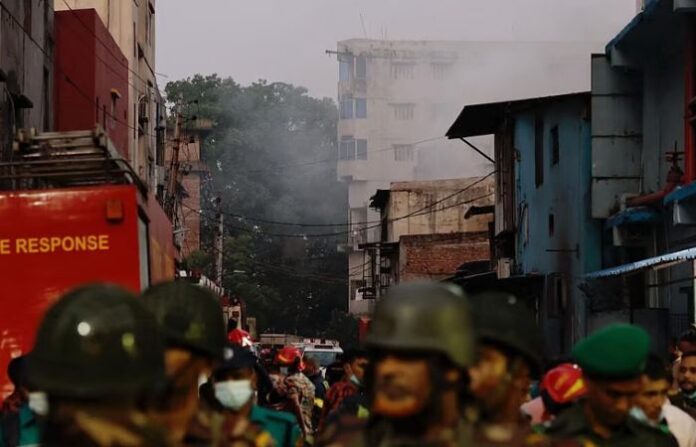 dhaka fire