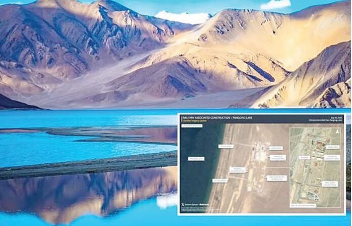 pangong lake china defence