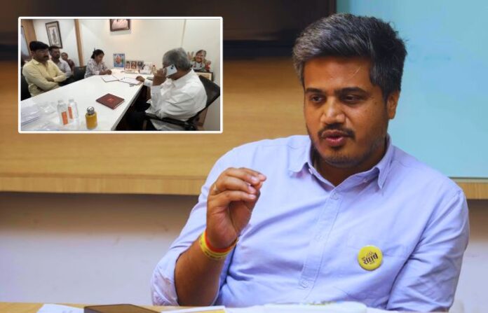 rohit pawar on chandrakant patil