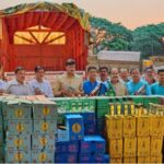 महाराष्ट्रात भाव वाढले; तळीरामांच्या ग्लासात दमणची दारू; शहापूरजवळ २४ लाखांचा मद्यसाठा जप्त