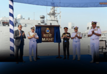 INS Mahe Commissioned Indias First Mahe-Class ASW Shallow Water Craft Joins Western Naval Command