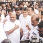 कामगारांची फसवणूक करण्याचा भाजपचा डाव उधळला, ताज लॅण्ड्स एण्ड हॉटेलमध्ये शिवसैनिकांचे जोरदार आंदोलन