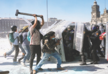 मेक्सिकोत जेन-झी रस्त्यावर, राष्ट्रपती भवनाला घेराव; भ्रष्टाचार आणि गुन्हेगारीविरोधात तरुणांचा उठाव