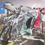 अंबरनाथमध्ये भीषण अपघातात चौघांचा मृत्यू, शिंदे गटाच्या उमेदवाराच्या भरधाव कारची दुचाकींना जोरदार धडक