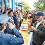 Wing Commander Namansh Final Salute at Hometown Funeral Wife and Parents Emotional