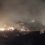 कसाऱ्याच्या मोखवणेत आगडोंब, ढाबा जळून खाक; प्राणहानी नाही