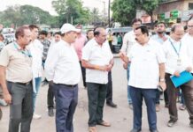 गोरेगाव-मुलुंड लिंक रोडच्या कामाची शिवसेनेकडून पाहणी, हबाळे आदिवासी पाडय़ातील नागरिकांना सुविधा देण्याच्या सूचना