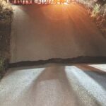 खानावजवळचा पूल कोसळला, जीवितहानी टळली; दोन गावांचा संपर्क तुटला