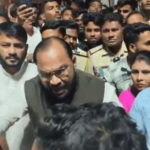 भाजपच्या आमदाराने पुन्हा त्याच रस्त्याचे भूमिपूजन करत असताना उडाला गोंधळ, काँग्रेससह स्थानिकांची भाजप आमदारासोबत शाब्दिक चकमक