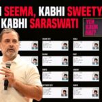 Brazil च्या मॉडेलचं हरयाणात 22 वेळा मतदान, राहुल गांधी यांनी केले एक्सपोज