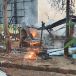 राजापूरात हॉटेलला आग, सर्व सामान जळू खाक