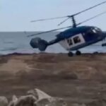 जमिनीवर आदळून हवेत उडाले मग समुद्रात कोसळले, रशियात हेलिकॉप्टर दुर्घटनेत 5 जणांचा मृत्यू