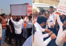 एका दिवसात सरकार पडतं, मग नराधमाला फाशी का होत नाही? संतप्त तरुणाने अडवला एकनाथ शिंदेंचा ताफा