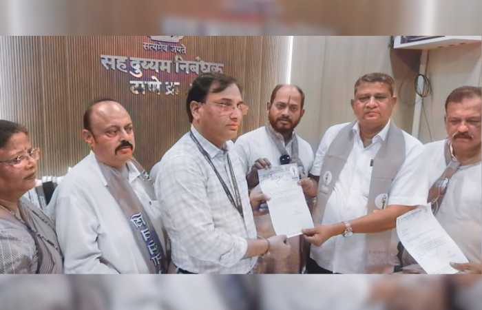 पार्थ पवार यांच्या कंपनीच्या घोटाळ्याविरोधात भाईंदरमध्ये आंदोलन, महाविकास आघाडीची उपनिबंधक कार्यालयावर धडक