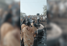 सातपाटी समुद्रातील मुरबे बंदराचे सर्वेक्षण ग्रामस्थांनी रोखले, संतप्त महिला पाण्यात उतरल्या