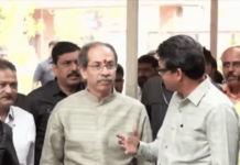 शिवसेना पक्षप्रमुख उद्धव ठाकरे संजय राऊत यांच्या निवासस्थानी दाखल, प्रकृतीची विचारपूस