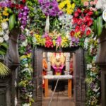 प्रक्षाळपूजेनिमित्त श्री विठ्ठल रुक्मिणी मंदिराला फुलांची आकर्षक सजावट