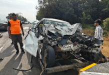 Pune Accident – लोणावळ्यातील लायन्स पॉइंटजवळ टेम्पो आणि कारची जोरदार धडक, दोघांचा जागीच मृत्यू