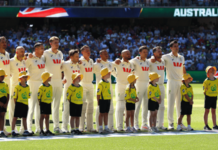 Ashes 2025 – ऑस्ट्रेलिया-इंग्लंड तिसरा कसोटी सामना, दोन्ही संघांचे खेळाडू दंडाला काळी पट्टी बांधून मैदानात; कारण आलं समोर