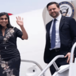 ‘तुमची पत्नी हिंदुस्थानी नाही का?’ जेडी वान्स यांच्या स्थलांतर-विरोधी वक्तव्यावर सोशल मीडियावर टीका JD Vance Slammed For Mass Migration Is Theft Comment Trolls Mention Indian Wife Usha Vance