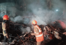 ठाण्यात लग्नाच्या हॉलला भीषण आग, रिसेप्शन सुरू असताना पळापळ; सुदैवाने अनर्थ टळला