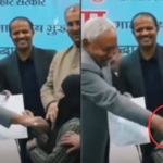 बिहारच्या मुख्यमंत्र्यांचं लाजिरवाणी कृत्य, भर कार्यक्रमात महिला डॉक्टरचा खेचला हिजाब; VIDEO आला समोर