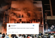 ‘माझा श्वास गुदमरतोय, तुम्ही मला मारून टाकताय!’ महिला पत्रकाराची पोस्ट; जळत्या कार्यालयातून ३० पत्रकारांची सुटका, अंगावर काटा आणणारा थरार