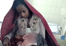 bihar student delivers baby at exam center