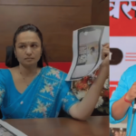 हे भरत गोगावले कॅशबॉम्ब नंबर 2, कमिशनची कॅश तर नाही ना? शेकापच्या चित्रलेखा पाटील यांनी नोटांच्या बंडलांचा व्हिडिओ केला उघड