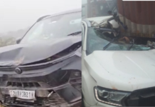 दाट धुक्यामुळे दिल्ली-मुंबई एक्सप्रेसवेवर 25 गाड्या एकमेकांना धडकल्या, अपघातात चार जणांचा मृत्यू