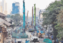 elphinstone railway bridge demolition