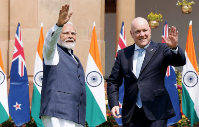 india new zealand fta news winston peters on trade deal