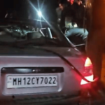 Latur Accident दोन कारची समोरासमोर धडक, भीषण अपघात तिघांचा जागीच मृत्यू