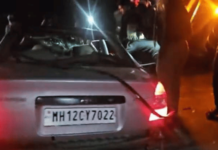 Latur Accident दोन कारची समोरासमोर धडक, भीषण अपघात तिघांचा जागीच मृत्यू