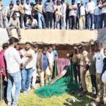 कॅनॉलमध्ये पडलेल्या बिबट्याला जेरबंद करण्यात यश, मिरजगावात वन विभागाची रेस्क्यू मोहीम