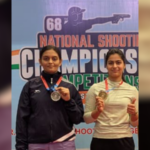 राष्ट्रीय नेमबाजी अजिंक्यपद स्पर्धा – मनु, सिमरनला ‘सुवर्ण’