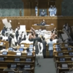 लोकसभेत ‘जी राम जी’ विधेयकावर रणकंदन, विरोधकांकडून कागद फाडून निषेध