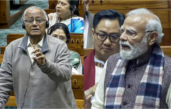 pm modi and saugata roy