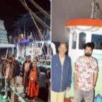 Ratnagiri news – एलईडी दिवे लावून मासेमारी करणाऱ्या दोन नौका पकडल्या