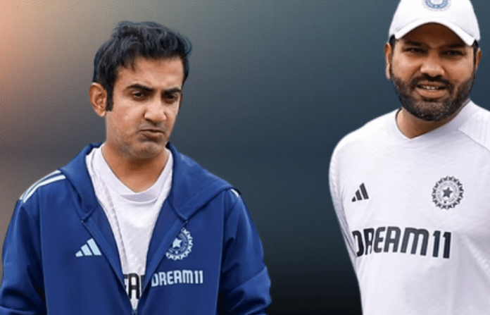 rohit sharma slams 155 fans taunt gautam gambhir during vijay hazare trophy