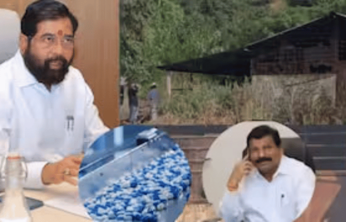 saamana editorial eknath shinde drugs case allegations satara